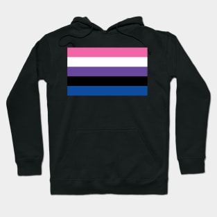 Genderfluid Pride Flag Hoodie